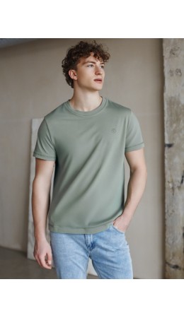 Футболка мужская оливковый