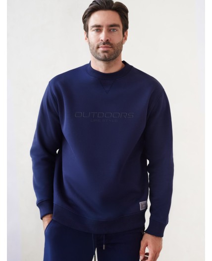 Джемпер мужской т.синий
