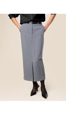 Юбка женская серый