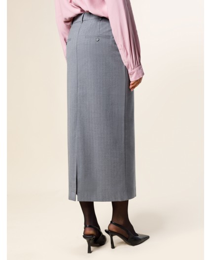 Юбка женская серый