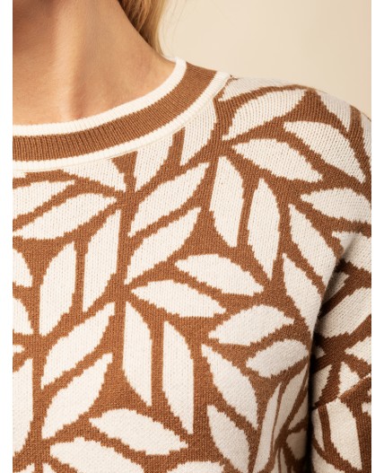 Платье вязаное женское карамельный-бежевый