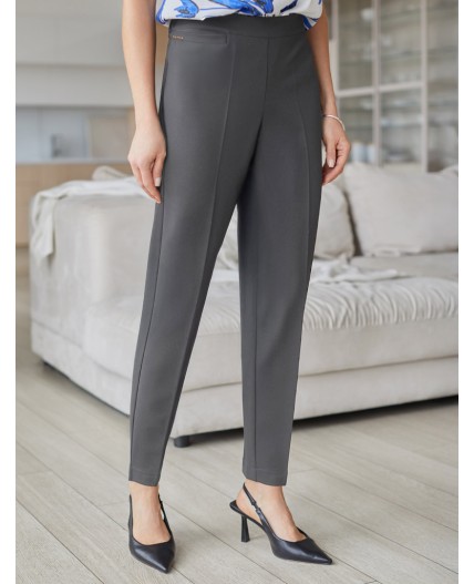 Брюки женские серый меланж
