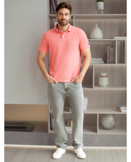 Футболка мужская коралл