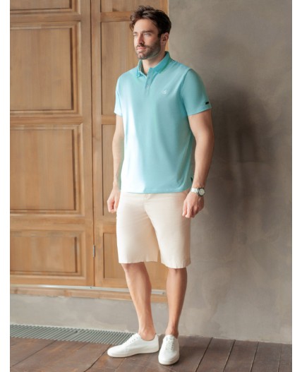 Футболка мужская лазурно-голубой