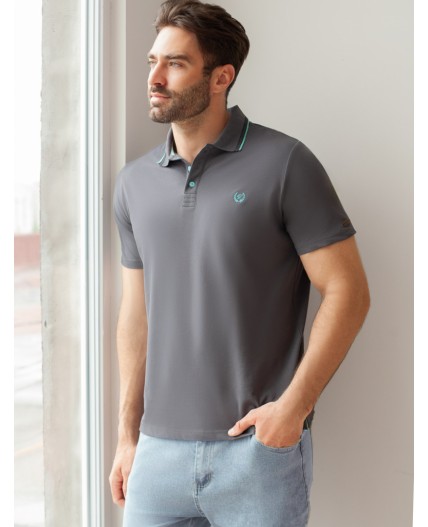 Футболка мужская т.серый