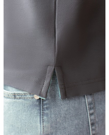 Футболка мужская т.серый