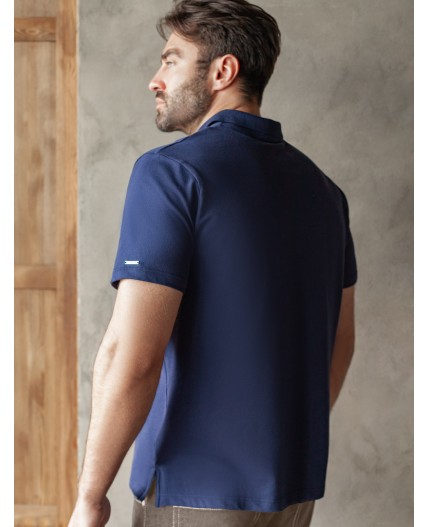 Футболка мужская т.синий