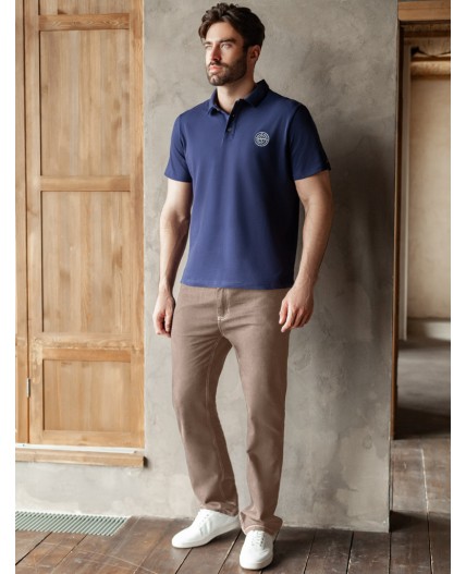 Футболка мужская т.синий