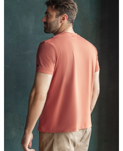 Футболка мужская кирпичный_горы