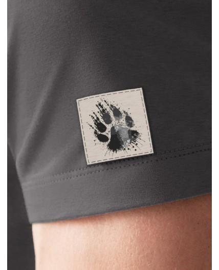 Футболка мужская серый_outdoor