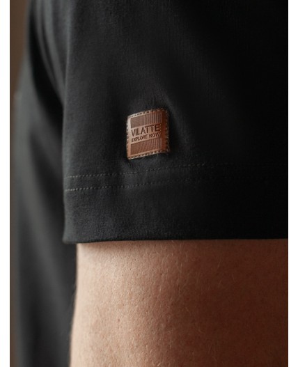 Футболка мужская черный_wanderlust