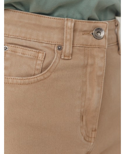 Джинсы женские бежевый