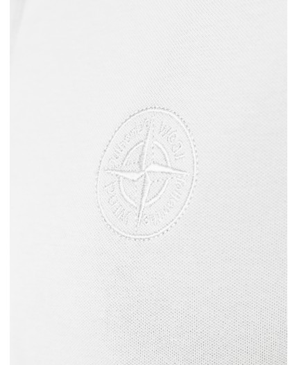 Футболка мужская белый с полосой