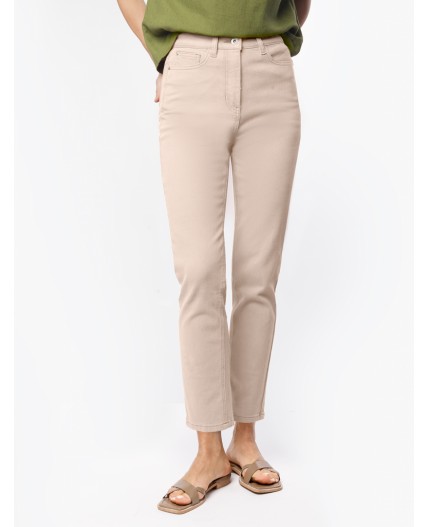 Джинсы женские светло-бежевый