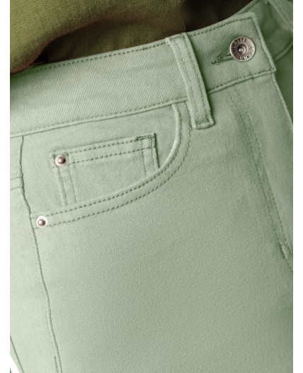 Джинсы женские светло-оливковый