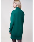 Платье вязаное женское зеленый