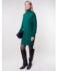 Платье вязаное женское зеленый