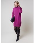 Платье вязаное женское пурпурный
