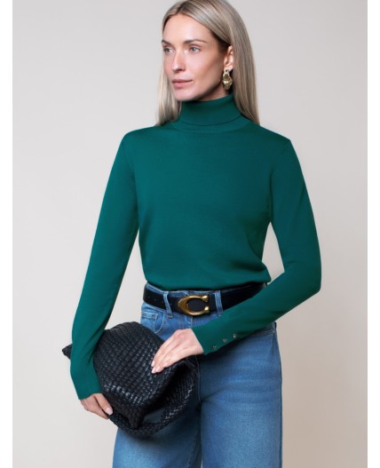 Свитер женский зеленый