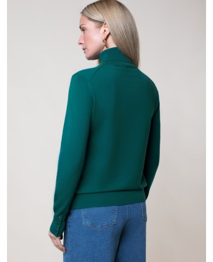 Свитер женский зеленый