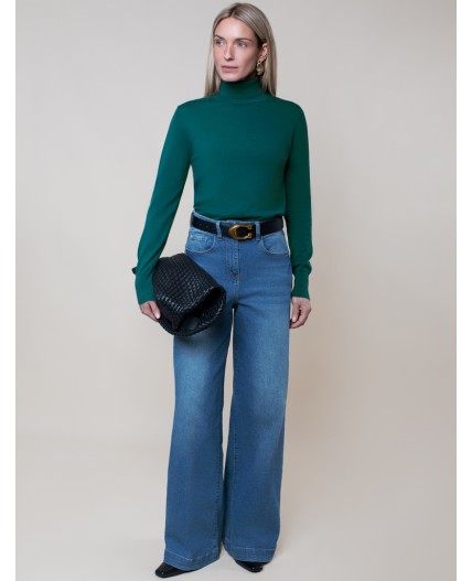 Свитер женский зеленый