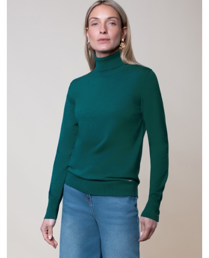 Свитер женский зеленый