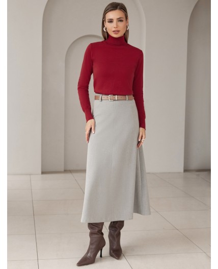 Свитер женский темно-красный