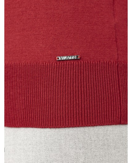 Свитер женский темно-красный