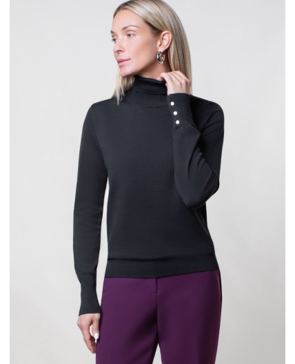 Свитер женский черный