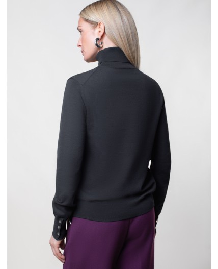 Свитер женский черный