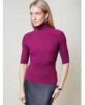 Свитер женский пурпурный