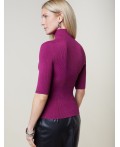 Свитер женский пурпурный