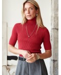 Свитер женский темно-красный