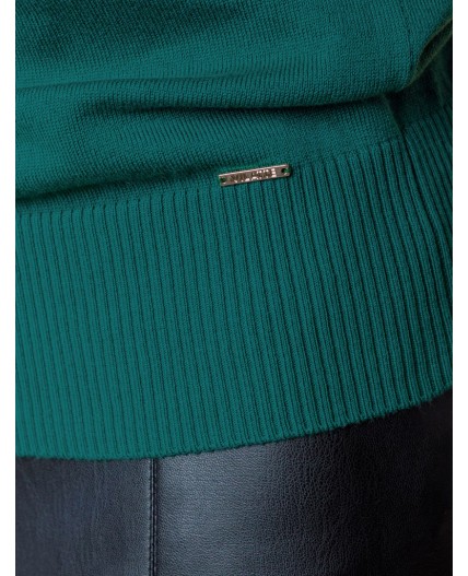 Свитер женский зеленый