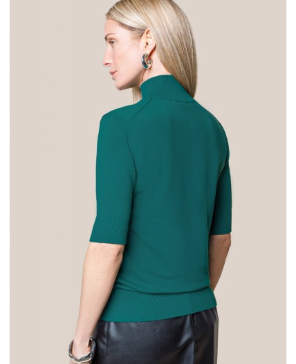 Свитер женский зеленый