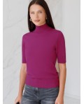 Свитер женский пурпурный
