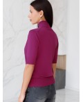Свитер женский пурпурный