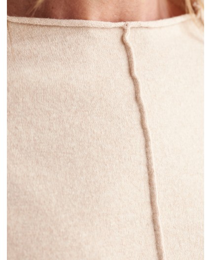 Джемпер женский бежевый меланж