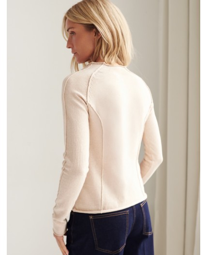 Джемпер женский бежевый меланж