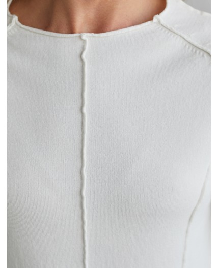 Джемпер женский натуральный белый