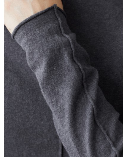 Джемпер женский серый меланж