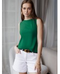 Топ женский зеленый