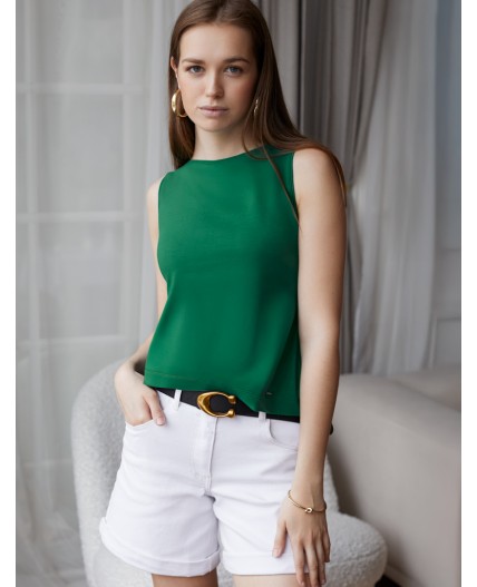 Топ женский зеленый