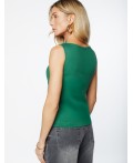 Топ женский зеленый