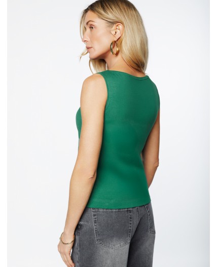 Топ женский зеленый