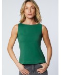 Топ женский зеленый
