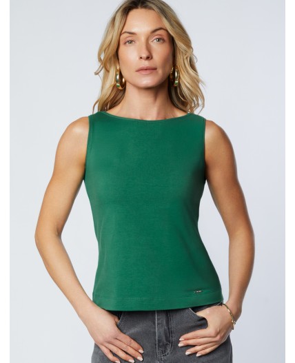 Топ женский зеленый