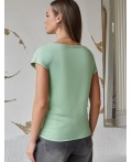 Футболка женская фисташковый