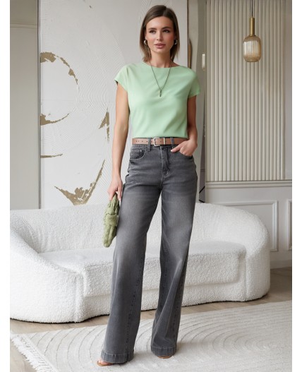 Футболка женская фисташковый