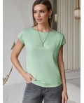 Футболка женская фисташковый